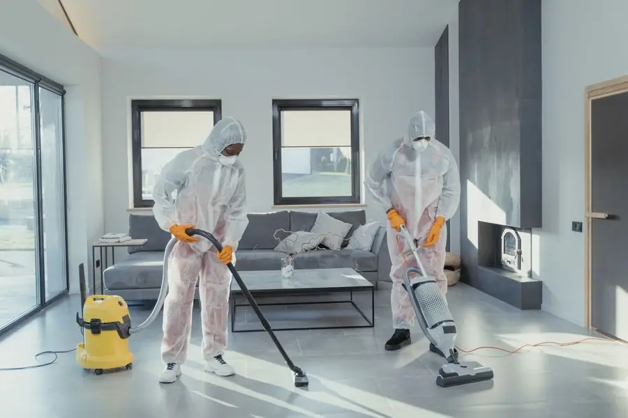 Limpieza de fin de obra en una vivienda de Málaga